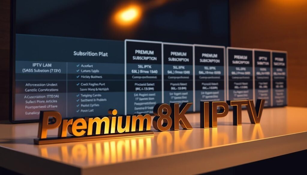 IPTV subscription plans comparison